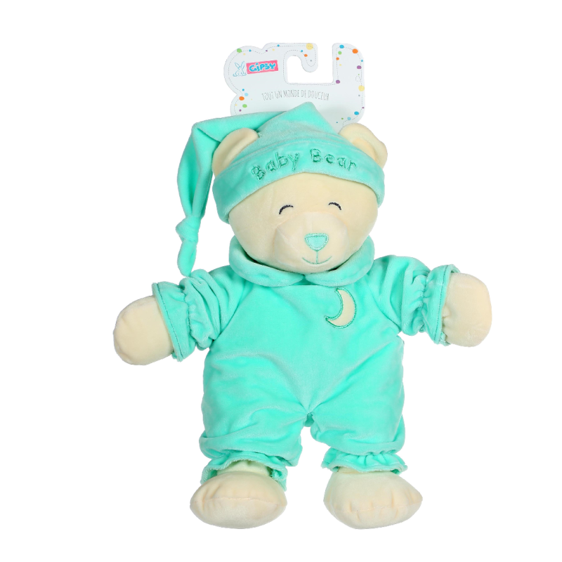  baby bear soft toy green 30 cm 